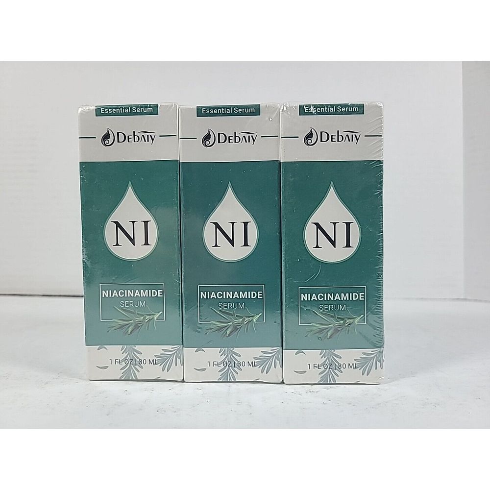 Debaiy 3 Pack Niacinamide Serum for Face Moisturizing Hydration Exp 10/27‎